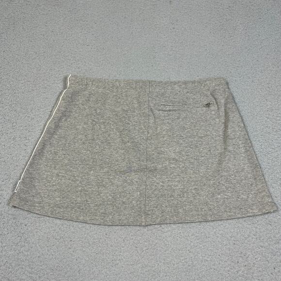 Abercrombie & Fitch Womens Size XS Gray Gym Issue Mini Skirt Y2K - Picture 2 of 10